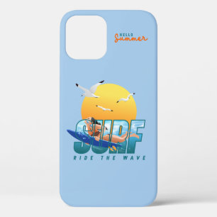 Funda Para iPhone 12 Pro El surfista cabalga la ola   (F)