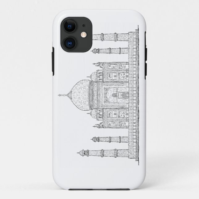 Funda De Case-Mate Para iPhone el Taj Mahal (Reverso)