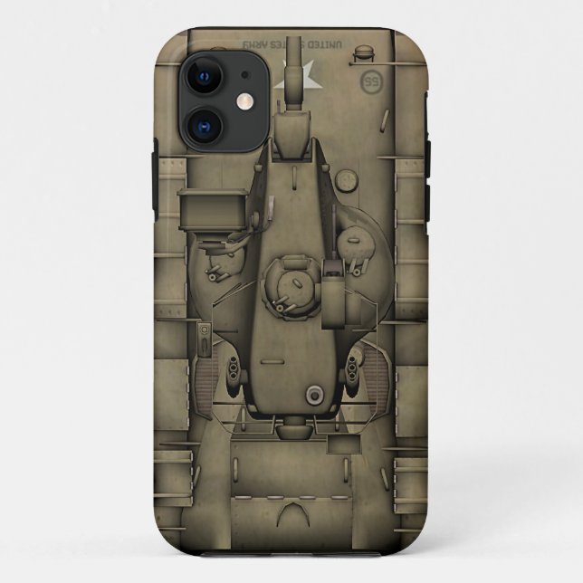 Funda De Case-Mate Para iPhone El tanque M60A2 (Reverso)