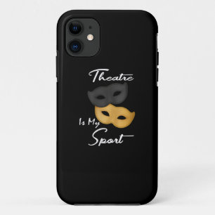 Funda Para iPhone 11 El teatro es mi deporte Regalo de teatro