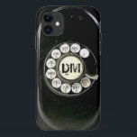 Funda Para iPhone 11 El teléfono de la baquelita del dial rotatorio del<br><div class="desc">¡Para los amantes retros nostálgicos,  y usted puede añadir sus initals también!
Nota: esto es una imagen de la foto,  presente no real del dial rotatorio.</div>