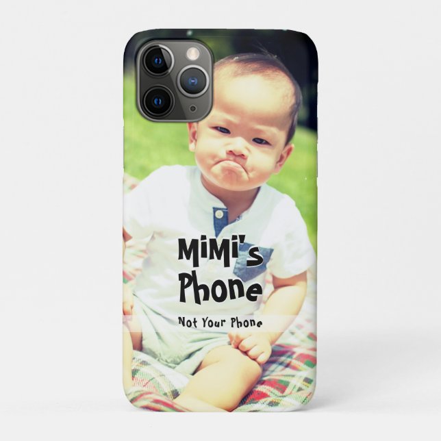 Funda De Case-Mate Para iPhone El teléfono de MiMi (Reverso)