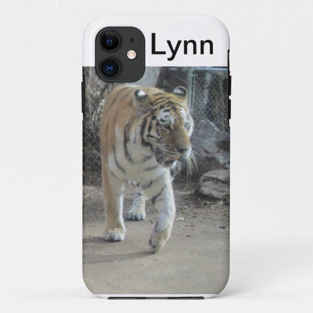 Funda De Case-Mate Para iPhone El tigre personalizó la caja iPhone5 (Reverso)