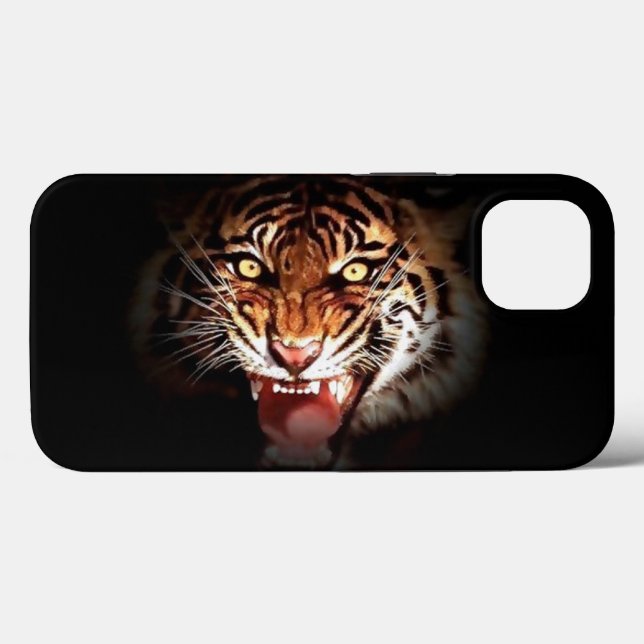 Funda De Case-Mate Para iPhone El tigre salvaje de Sumatra (Reverso (Horizontal))
