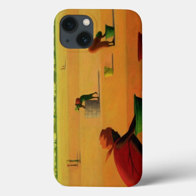 Funda De Case-Mate Para iPhone El trabajo 2001 de la mujer (Reverso)