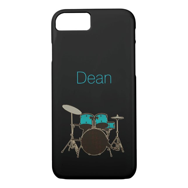 Funda De Case-Mate Para iPhone El trullo personalizado teclea la caja del iPhone (Reverso)