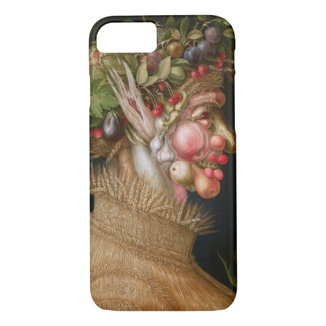 Funda De Case-Mate Para iPhone El verano, Arcimboldo (Reverso)