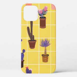 Funda Para iPhone 12 El verano brillante lindo Cactus en muchos tipos d