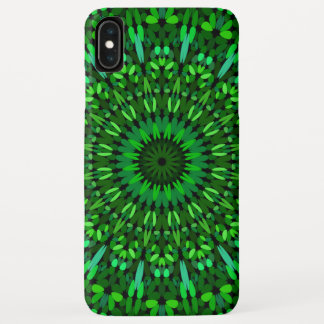 Funda Para iPhone XS Max El verde deja la mandala