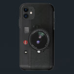 Funda Para iPhone 11 El viejo negro retro clásico del vintage doff la<br><div class="desc">hecho con el photoshop
"special para los amantes clásicos de la cámara"</div>