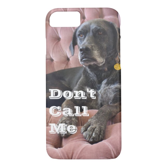 Funda De Case-Mate Para iPhone El zurdo "no me llama" caso del iPhone (Reverso)
