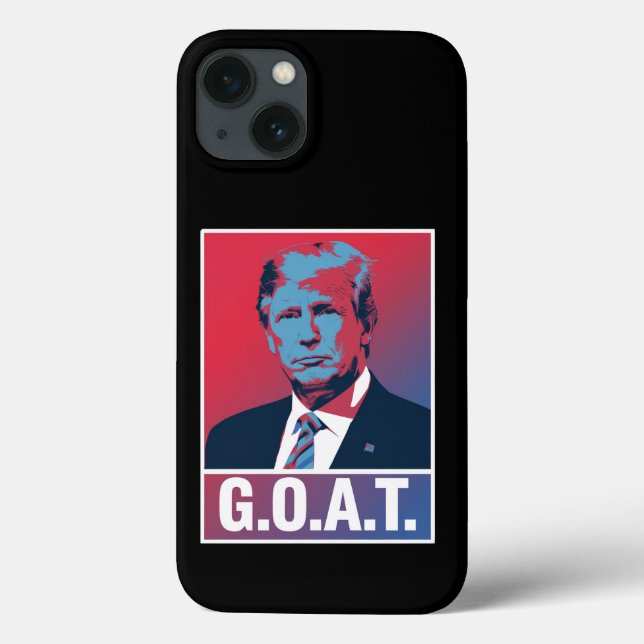 Funda De Case-Mate Para iPhone Elecciones de Trump GOAT 2024 (Reverso)
