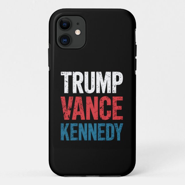 Funda De Case-Mate Para iPhone Elecciones de Trump Vance Kennedy 2024 (Reverso)