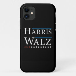 Funda Para iPhone 11 Elecciones Harris Walz 2024