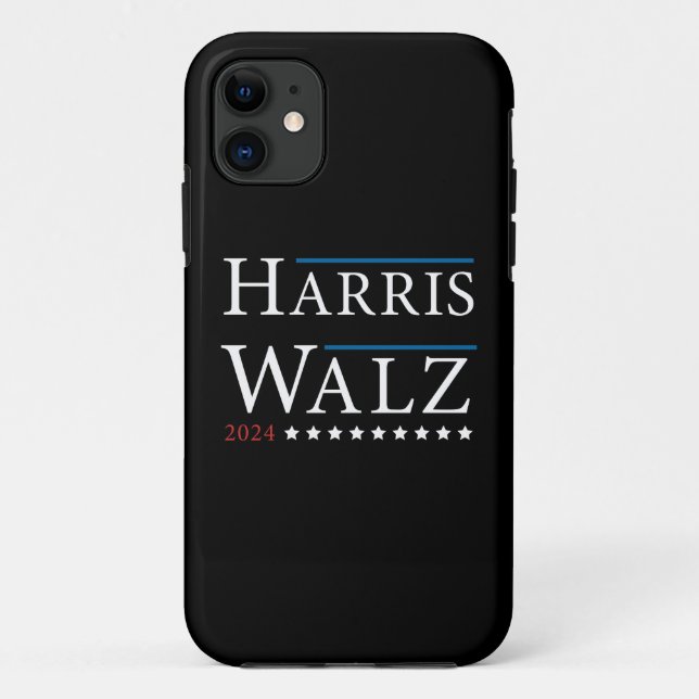 Funda De Case-Mate Para iPhone Elecciones Harris Walz 2024 (Reverso)