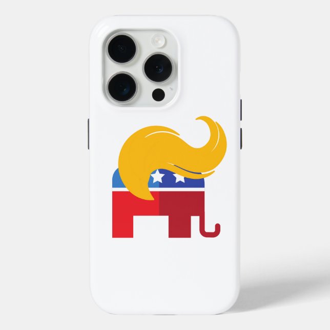 Funda De Case-Mate Para iPhone Elecciones presidenciales Trump 2024 (Reverso )