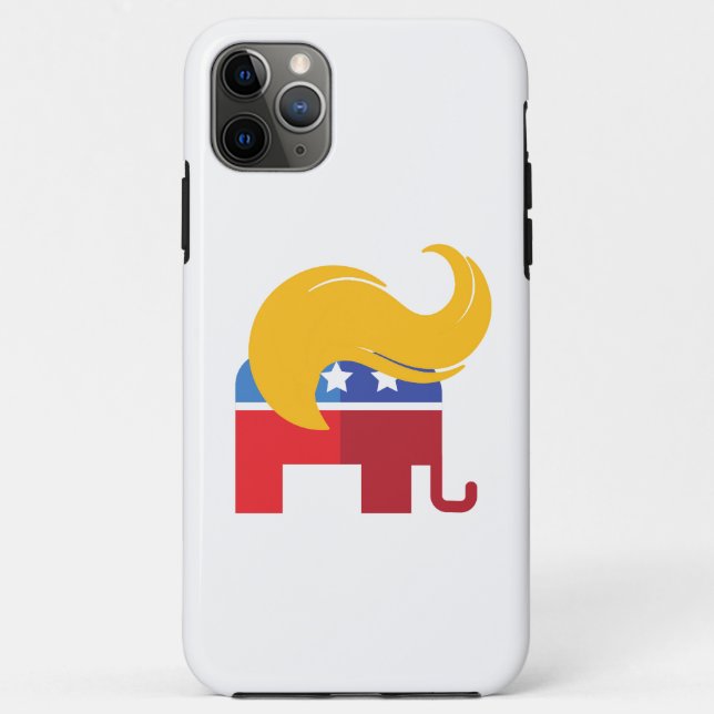 Funda De Case-Mate Para iPhone Elecciones presidenciales Trump 2024 (Reverso)