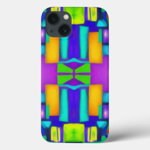 Funda Para iPhone 13 Electric Vibes Sueños Arte Abstracto Vintage con E