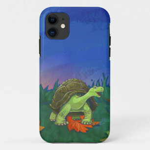 Funda Para iPhone 11 Electrónica Cute Tortoise