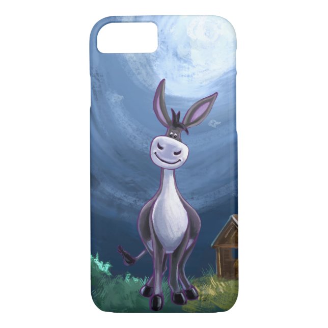 Funda De Case-Mate Para iPhone Electrónica de burro (Reverso)