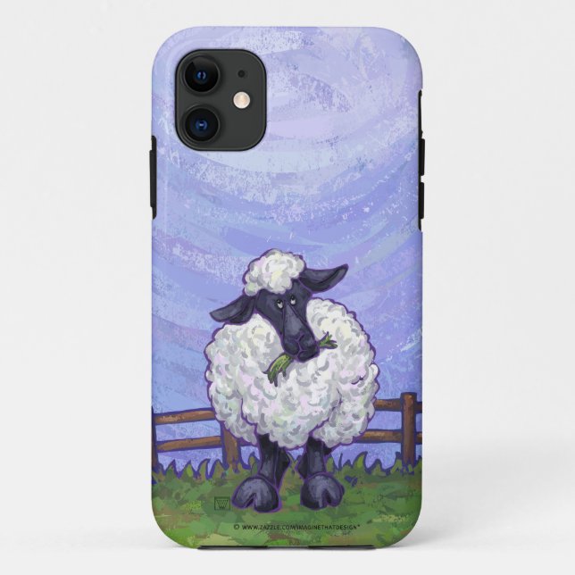 Funda De Case-Mate Para iPhone Electrónica de ovejas (Reverso)