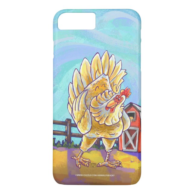 Funda De Case-Mate Para iPhone Electrónica de pollo (Reverso)