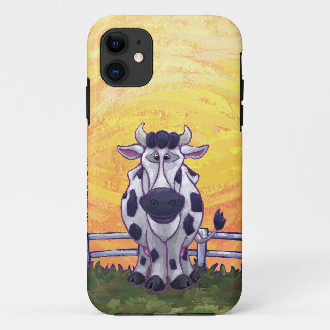 Funda De Case-Mate Para iPhone Electrónica de vaca (Reverso)