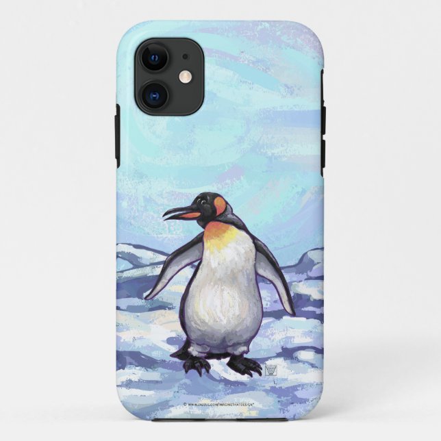 Funda De Case-Mate Para iPhone Electrónica Penguin (Reverso)