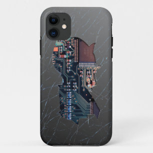 Funda Para iPhone 11 Electrónica quebrada