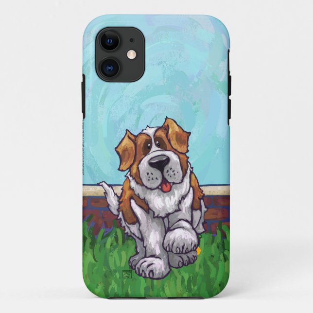 Funda De Case-Mate Para iPhone Electrónica St. Bernard (Reverso)