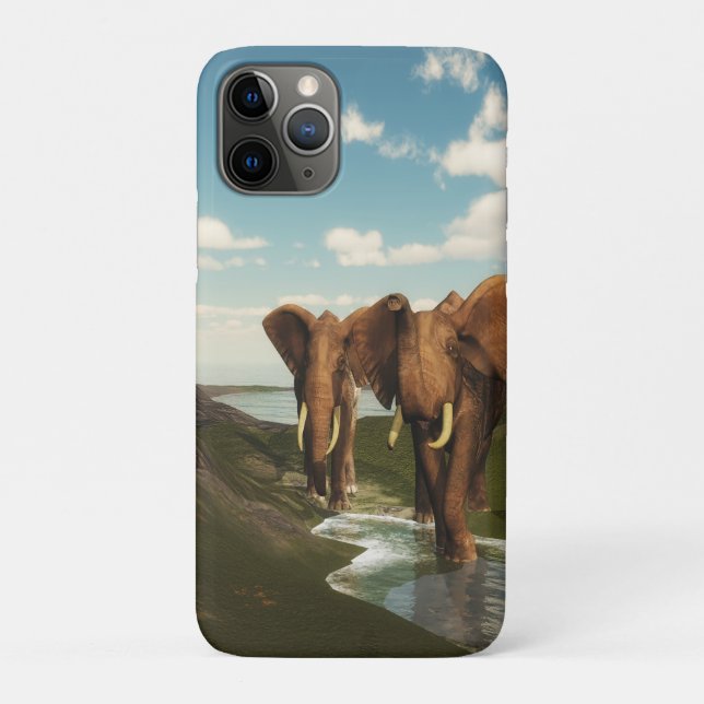 Funda De Case-Mate Para iPhone Elefante (Reverso)