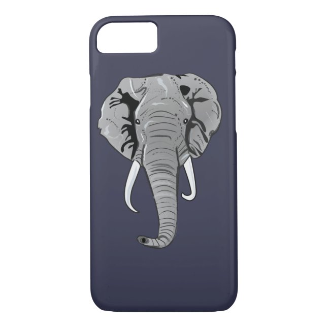 Funda De Case-Mate Para iPhone Elefante (Reverso)