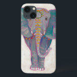 Funda Para iPhone 13 Elefante asiático Zen<br><div class="desc">Elefante Zen Asiático. Artista: Chariklia Zarris. ID de la imagen: 107597GG.</div>