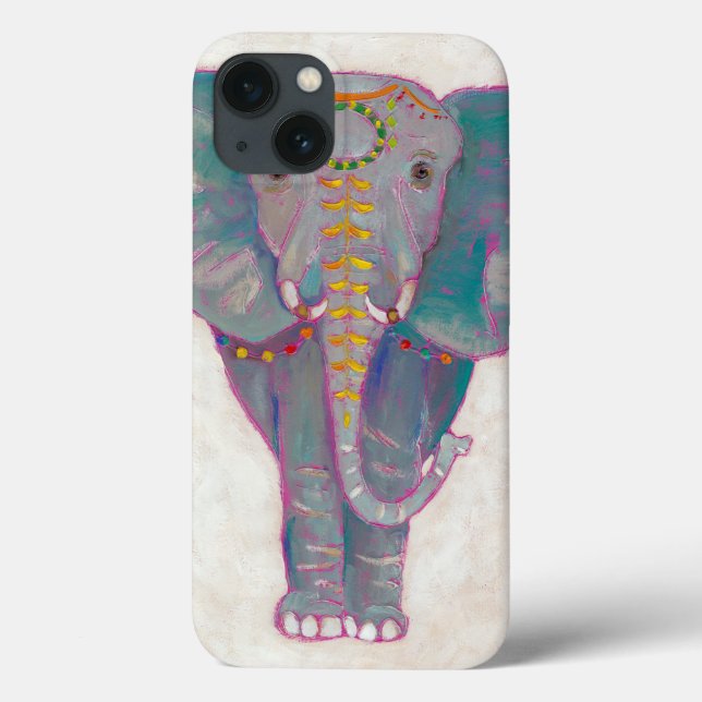 Funda De Case-Mate Para iPhone Elefante asiático Zen (Reverso)