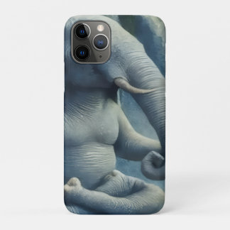 Funda Para iPhone 11 Pro Elefante Azul