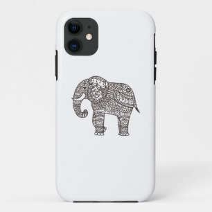 Funda Para iPhone 11 Elefante decorativo del estilo