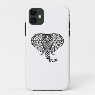 Funda Para iPhone 11 Elefante étnico del modelo