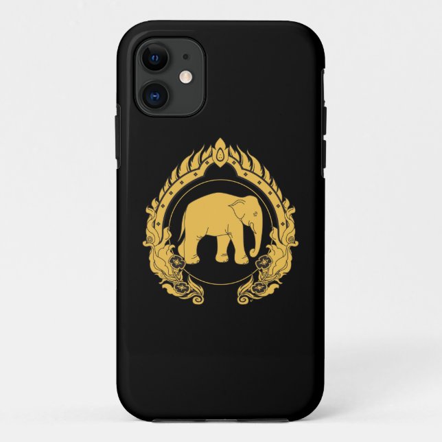 Funda De Case-Mate Para iPhone Elefante tailandés (Reverso)