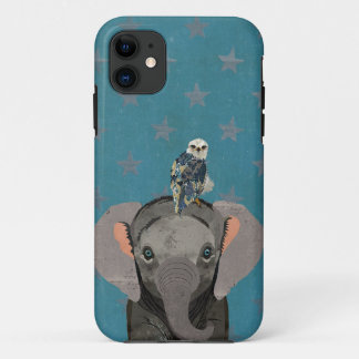 FUNDA PARA iPhone 11 ELEFANTE Y FALCON
