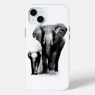 Funda Para iPhone 15 Mini Elefantes