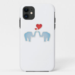 Funda Para iPhone 11 Elefantes en amor