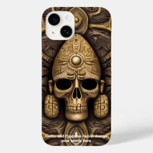 Funda Para iPhone 14 De Case-Mate Elegancia antigua: Fusión celta y egipcia