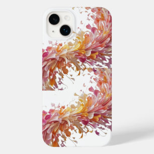 Funda Para iPhone 14 Plus De Case-Mate Elegancia de ola floral - Vibrante Petal Art iPhon