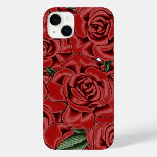 Funda Para iPhone 14 Plus De Case-Mate Elegancia de Rosa Roja