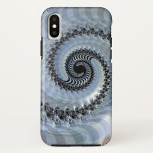 Funda Para iPhone X Elegancia espiral fractal