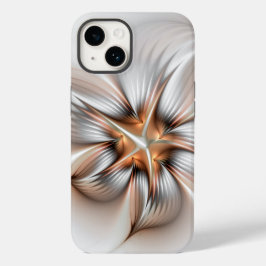 Funda Para iPhone 14 De Case-Mate Elegancia floral modernidad Resumen arte fractal