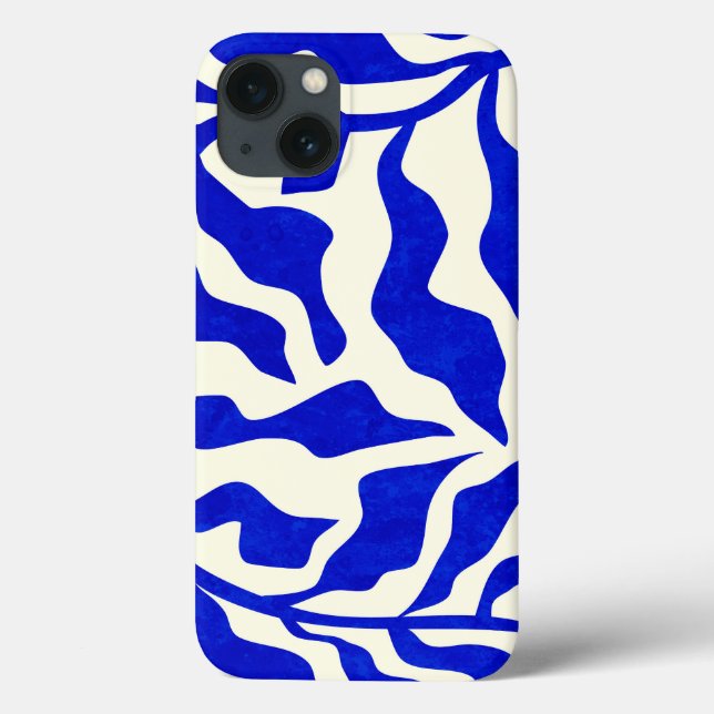 Funda De Case-Mate Para iPhone Elegancia índigo (Reverso)