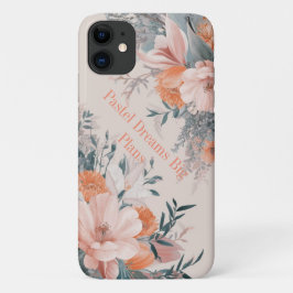 Funda Para iPhone 11 Elegancia Pastel Bloom: Estuche Floral para iPhone