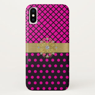 Funda Para iPhone X Elegancia rosa