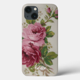 Funda Para iPhone 13 Elegancia rosa rosa